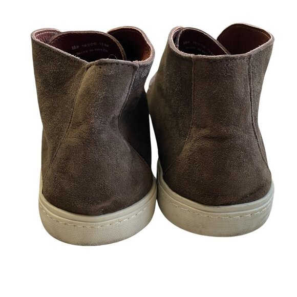 Mercanti Fiorentini RELAX Suede Leather High Top Oxford Shoe Men 12 Brown Brazil main image 6